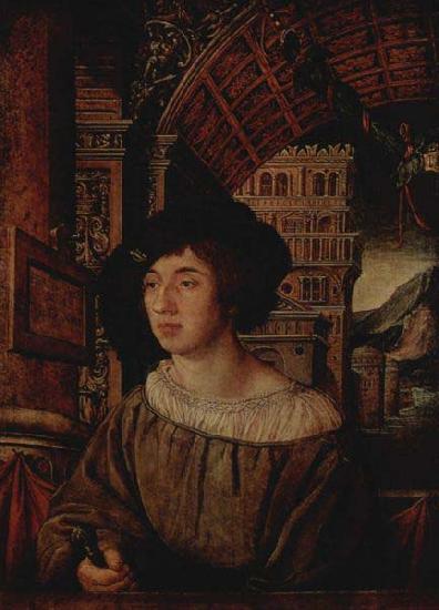 Ambrosius Holbein Portrait of a Young Man,